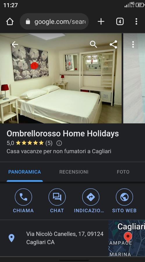 Ombrellorosso Leilighet Cagliari Eksteriør bilde